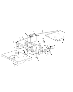 Electrical Diagram and Parts List for S6031-KW 53DI8DU6050-31HP Cub Cadet Lawn Tractor